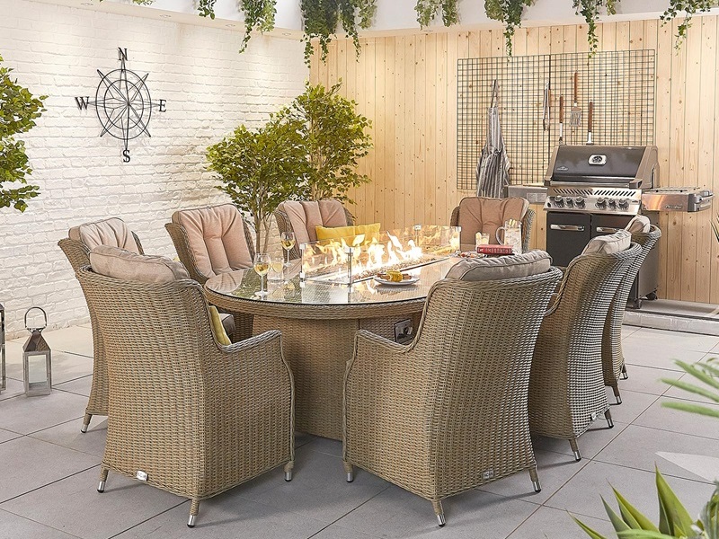 thalia 8 seat dining set