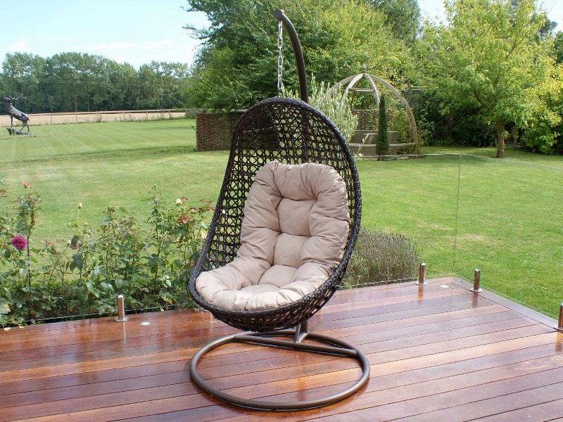 suspended chair outdoor