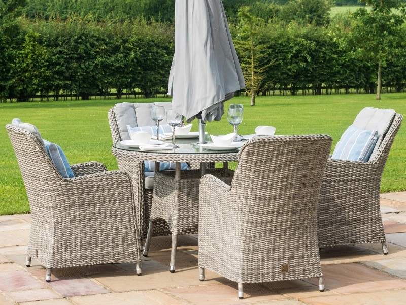 maze rattan oxford 4 seater