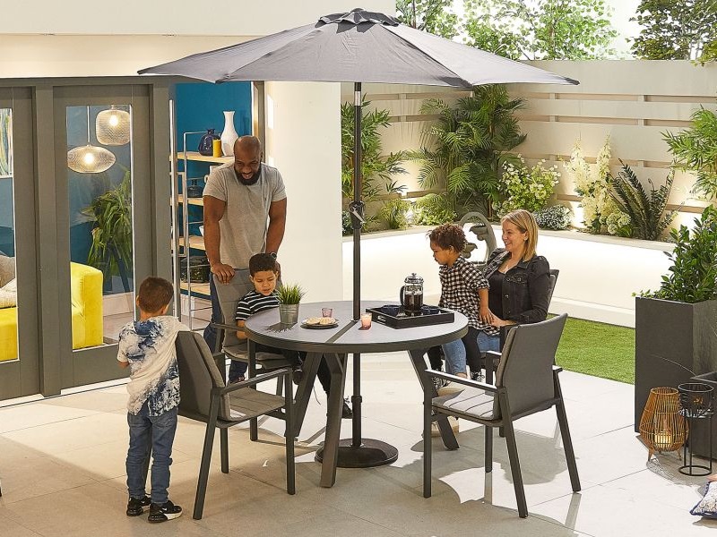 roma 4 seater patio set